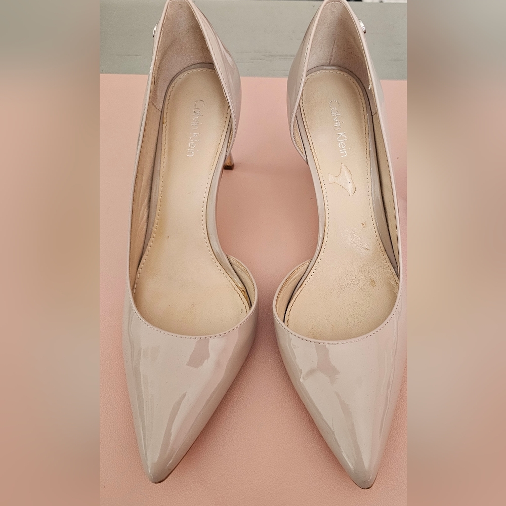 Nude Calvin Klein Heels